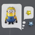 Шар (30''/76 см) Фигура, Миньоны, Дейв, 1 шт., L1310-2