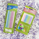 Свечи Ассорти, Перламутр, 0,6*12 см, 8 шт. с держат., 802721