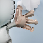 Шар с клапаном (16''/41 см) Мини-фигура, Буба, Белый, 5 шт. в уп., 501913