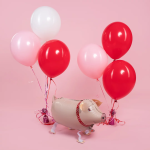 Шар 3D (26''/66 см) Ходячая Фигура, Поросенок, 1 шт., R463