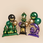 Шар 3D (35''/89 см) Фигура на подставке, Сказки Востока, Лампа, 1 шт. в уп., 27402