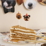 Набор свечей Фигура, Собачки, 6 см, 5 шт. с держат., 629242