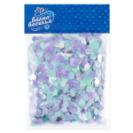 Конфетти купаж, Круг, фольга и тишью, Изящный микс, Металлик, 1 см, 50 г., 6015310