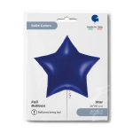 Шар (36''/91 см) Звезда, Темно-синий, 1 шт. в уп., 36210BC-P