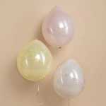 Шарики пенопласт, Цветной микс, Мультиколор, Макарунс, 6-8 мм, 10 гр., 6233995