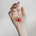 Брелок, Кнопка ESC, Красный, 2*2*2,8 см, 1 шт. , 6233192