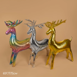 Шар (69''/175 см) Фигура 3D, Олень, Радужный, Градиент, 1 шт. в уп., 23799