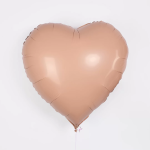 Шар (32''/81 см) Сердце, Винтажная роза, Матовый, 1 шт., 206500MVR