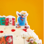 Свечи Буба, Играем Вместе, 3,5*4,5 + 3,5 см, 5 шт. с держат., 50910