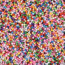 Шарики пенопласт, Ассорти, 2-4 мм, 10 гр., 521320