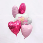 Шар (26''/66 см) Фигура, Малышка в облаках, 1 шт. в уп., 225965