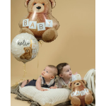 Шар (14''/36 см) Мини-фигура, Плюшевый мишка для малыша, 1 шт., 19548G