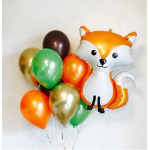 Шар (30''/76 см) Фигура, Лесная Лиса, 1 шт. в уп., 35174-P
