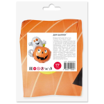 Шар с клапаном (17''/43 см) Мини-фигура, Тыква и привидение, 5 шт. в уп., 190605P5