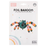 Шар (25''/64 см) Фигура 3D, Яркий паучок, 1 шт. в уп., 25003