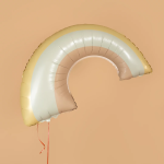 Шар (32''/81 см) Фигура, Радуга, Сатин, 1 шт., 24606