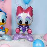 Шар 3D (24''/61 см) Фигура на подставке, Утенок Дейзи, 1 шт. в уп., 26206