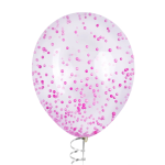 Шарики пенопласт, Розовый, 6-8 мм, 10 гр., 521323N