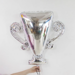 Шар (36''/91 см) Фигура, Кубок Чемпиона, Серебро, 1 шт. в уп., 220908