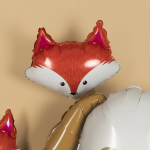 Шар с клапаном (12''/30 см) Мини-фигура, Лиса, 1 шт., 23927