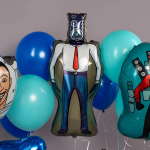 Шар (35''/89 см) Фигура, Герой Игры, Дизайн №3, 1 шт., 24832