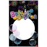 Шар (10''/25 см) Мини-сфера, Deco Bubble (черная упаковка), Прозрачный, Кристалл, 10 шт. в уп., 5503101