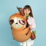 Шар (28''/71 см) Фигура, Ленивец на ветке, 1 шт. в уп., 25465-P