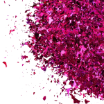 Конфетти дробленые Фуксия, Металлик, 20 г., 6014743