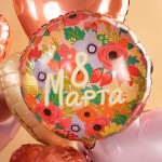 Круг 46 см, 8 Марта, цветы Круг 46 см, 8 Марта, цветы