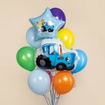 Фигура, Синий трактор 66 см Фигура, Синий трактор 66 см