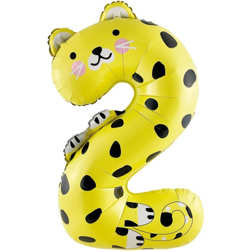 Цифра, 2 Зверята, Леопард 102 см Цифра, 2 Зверята, Леопард 102 см