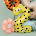 Цифра, 2 Зверята, Леопард 102 см Цифра, 2 Зверята, Леопард 102 см