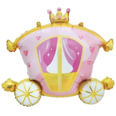 Шар Фигура, Карета принцессы 74 см