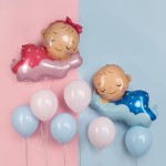 Шар Малышка Девочка на облаке 99 см Шар Малышка Девочка на облаке 99 см