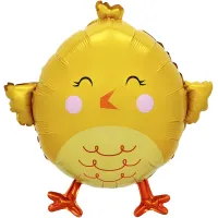 Шар Фигура, Цыпленок, 1 шт 56 см Шар Фигура, Цыпленок, 1 шт 56 см