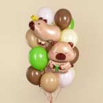 Фигура, Капибара с утенком 66 см