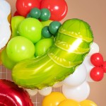 Фигура, Соленый огурец, Зеленый 74 см