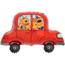 Шар Фигура, Три Кота, Автомобиль 76 см