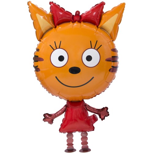 Три Кота, Карамелька 3D Ходячая Фигура, 81 см Три Кота, Карамелька 3D Ходячая Фигура, 81 см