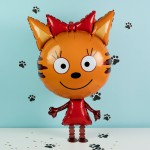 Три Кота, Карамелька 3D Ходячая Фигура, 81 см Три Кота, Карамелька 3D Ходячая Фигура, 81 см