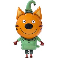 Шар Три Кота, Компот 3D Ходячая Фигура, 109 см