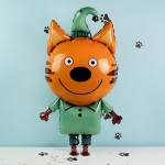 Три Кота, Компот 3D Ходячая Фигура, 109 см Три Кота, Компот 3D Ходячая Фигура, 109 см