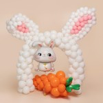 Белый, пастель латекс 30 см