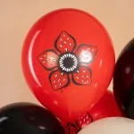 Воздушные шары Очень странные дела (12 дюймов, С Днём Рождения, пастель, 25 шт.)