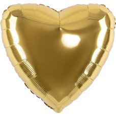 Шар Сердце 81 см, Золото Шар Сердце 81 см, Золото