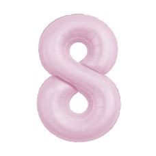 Шар Цифра 8 Slim, Зефирный 102 см Шар Цифра 8 Slim, Зефирный 102 см