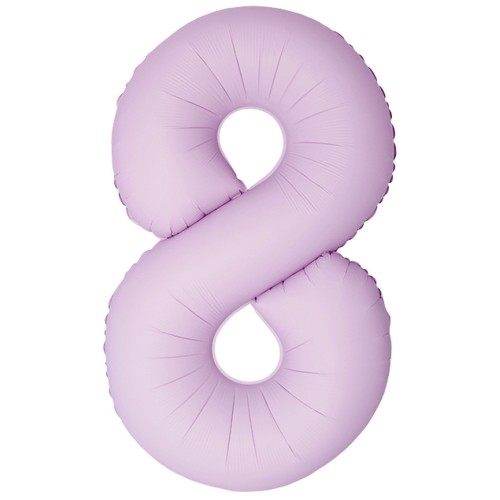 Цифра 8 Slim, Светло-розовый, Матовый 102 см Цифра 8 Slim, Светло-розовый, Матовый 102 см