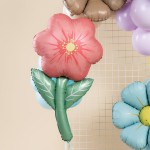 Шар цветок нежный анемон, розовый,  97 см