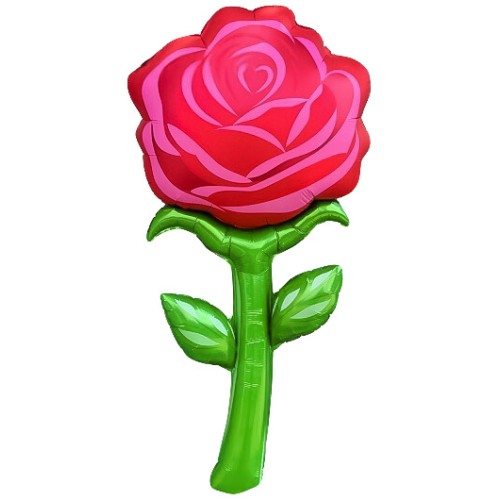 Цветок Роза, Красный цвет, 135 см Цветок Роза, Красный цвет, 135 см