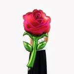 Цветок Роза, Красный цвет, 135 см Цветок Роза, Красный цвет, 135 см